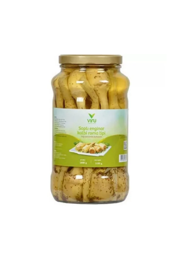 VİRU ROMA TİPİ YAĞDA SAPLI ENGİNAR KALBİ 1800 GR