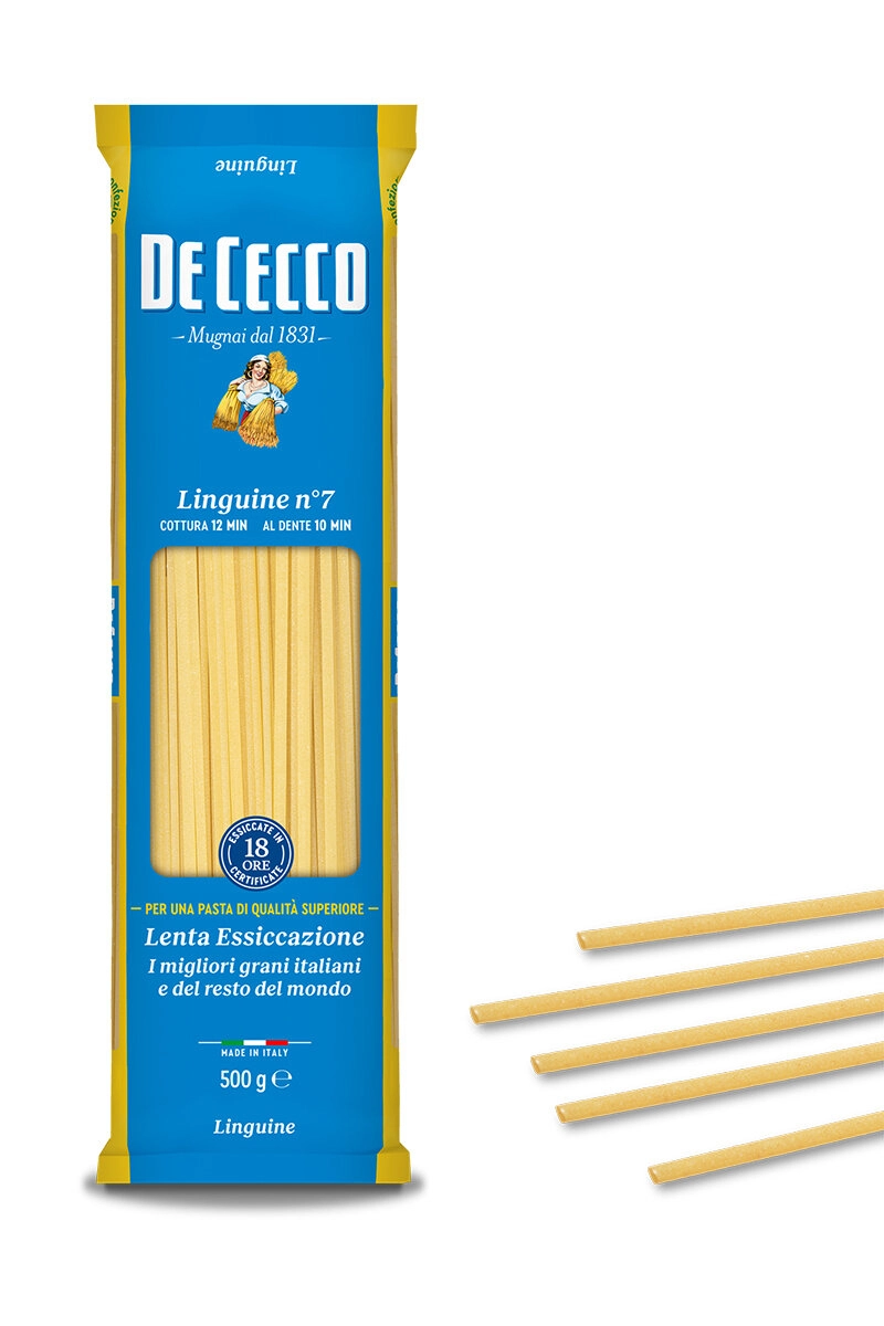 DE CECCO LİNGUİNE / YASSI ÇUBUK MAKARNA 1 KG