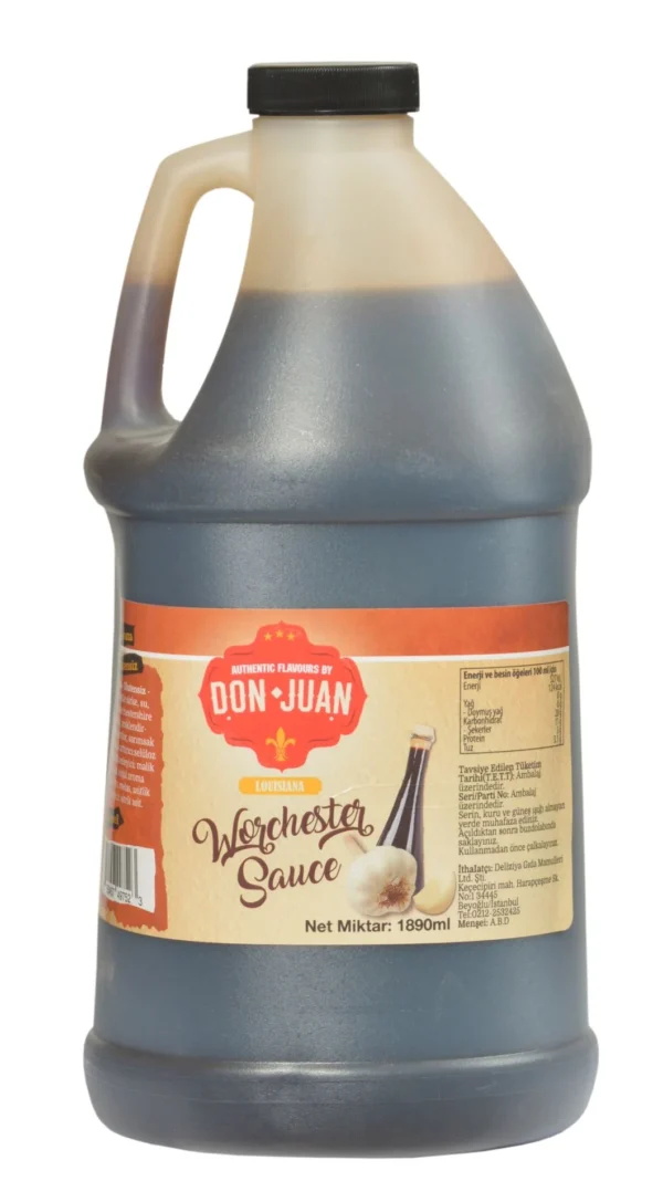 DON JUAN WORCHESTER SAUCE 1890 ML X6
