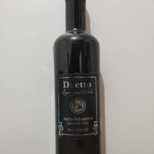 DUETTO BALSAMİK SİRKE 1LT X12AD