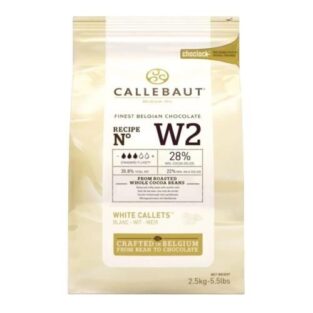 CALLEBAUT BEYAZ KUVERTÜR DROP 2,5 KG